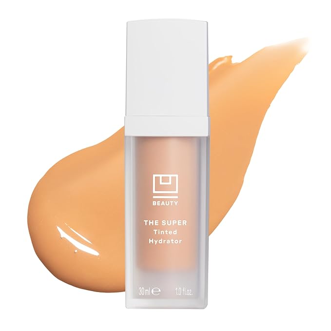 U Beauty The Super Tinted Hydrator Hyaluronic Acid Moisturizing Cream - Mega-Dose Skin Hydrator for Supple, Smooth, and Softer-Looking Skin For Up To 48 Hours - Shade 6-1.0 oz