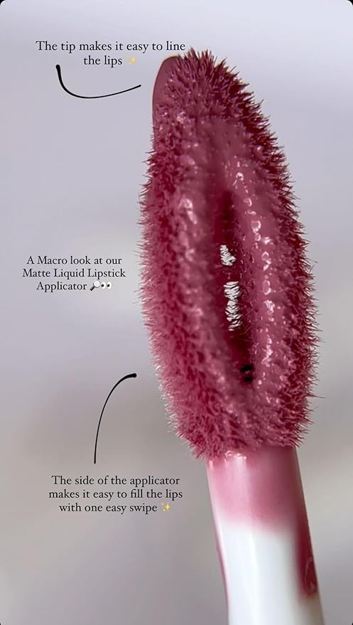 FARMASi Make Up Matte Liquid Lipstick, Long-Lasting and Ultra-comfortable, High-Impact, Lightweight, Organic, Pure Pigments 0.14 fl.oz (Sun Breeze)