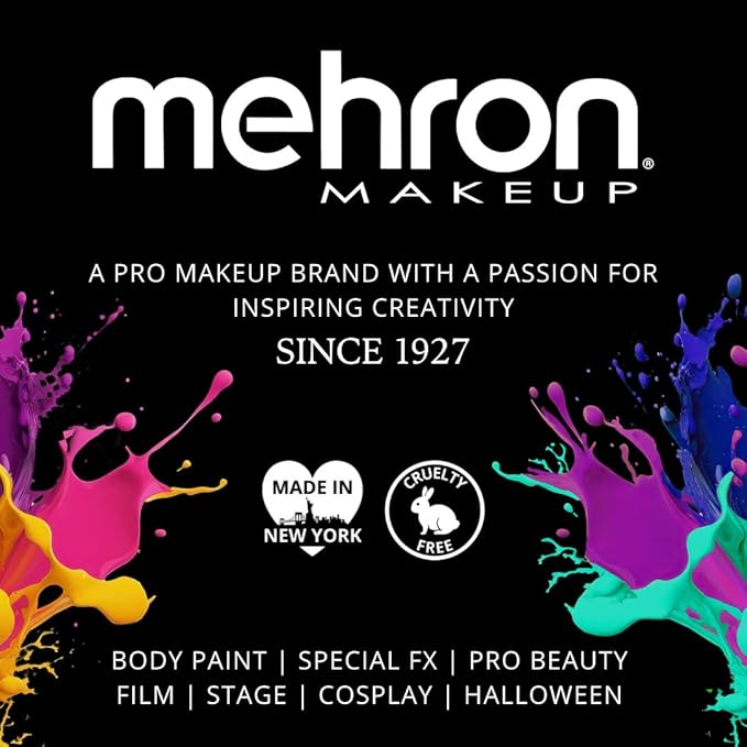 Mehron Makeup CreamBlend Stick | Face Paint, Body Paint, & Foundation Cream Makeup | Body Paint Stick Perfect for Halloween Makeup .75 oz (21 g) (Medium Dark 2)