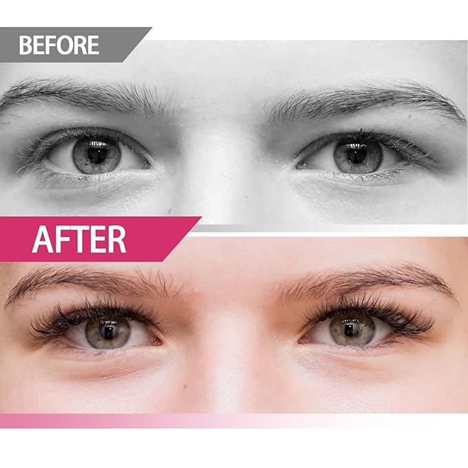 DIY Eyelash Extension, Individual Lashes, 3D Effect Reusable 40 Cluster Lashes, C Curl Fluffy Wispy Individual Eyelash Clusters for Home Eyelash Extensions (12mm)