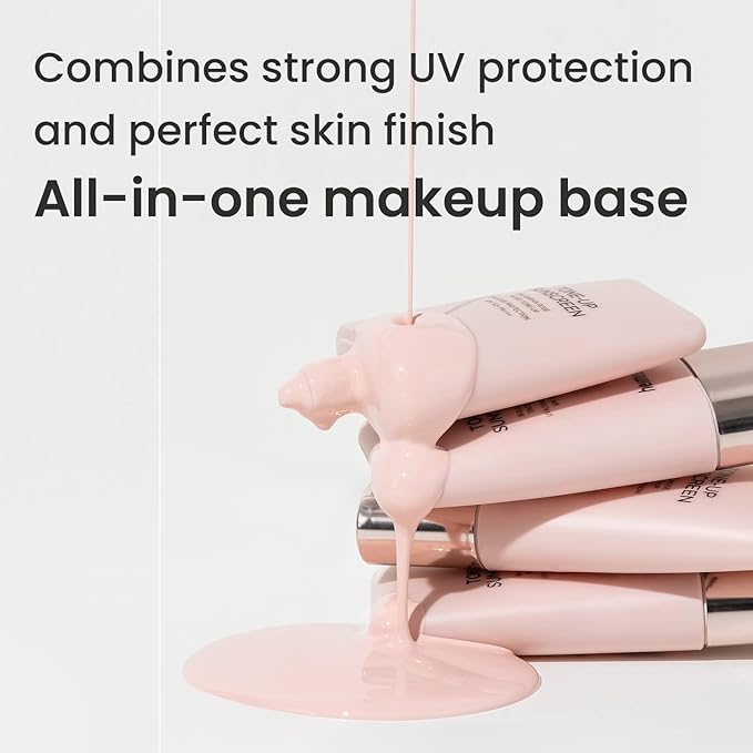 HEIMISH Bulgarian Rose Tinted Tone-up Sunscreen - SPF 50+ PA+++, Multipurpose Tone Up Sunscreen, Primer, Makeup Base for face, Lightweight, Non-greasy, Hydrating, Natural Pink Finish, 1.0fl.oz/30ml