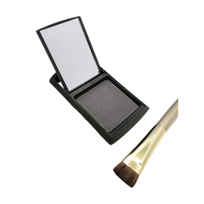 Joan Rivers Great Hair Day Root Touch Up Powder – Fill-in Powder for Thicker, Fuller Looking Hair (Salt Pepper)