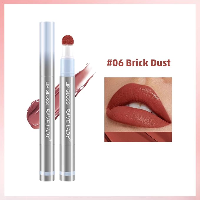 Matte lip cream, Highly Pigmented Color, Smooth & Long Lasting Velvet Lipstick, Waterproof Smudge Proof, Moisturizing, Lightweight/Comfortable, lip mud