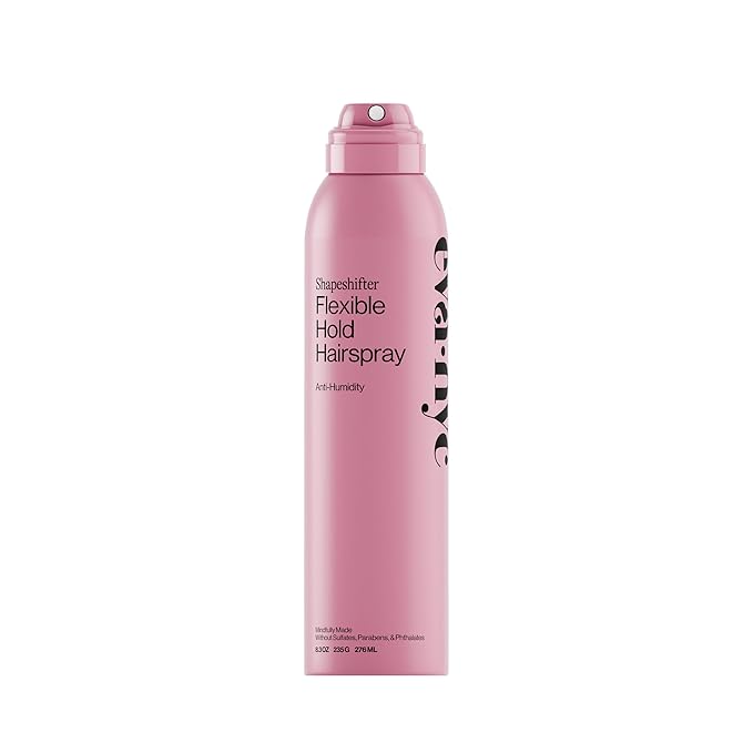 Eva NYC Long Lasting Flexible Hold Hairspray - Non-Sticky + Anti-Humidity - Infused with Vitamin E for a Glossy Finish - All Day Hair Style Protection - Easy Re-Styling - Lavender Scent - 8.3 oz
