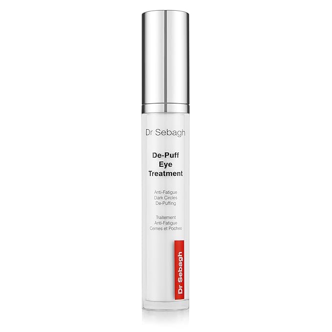 Dr Sebagh De-Puff Eye Cream (0.51 fl oz) - Award-Winning Eyecream for Dark Circles & Puffiness - Under Eye Moisturizer & Under Eye Plumper - Anti-Fatigue Hollow Eyes Treatment for All Skin Types