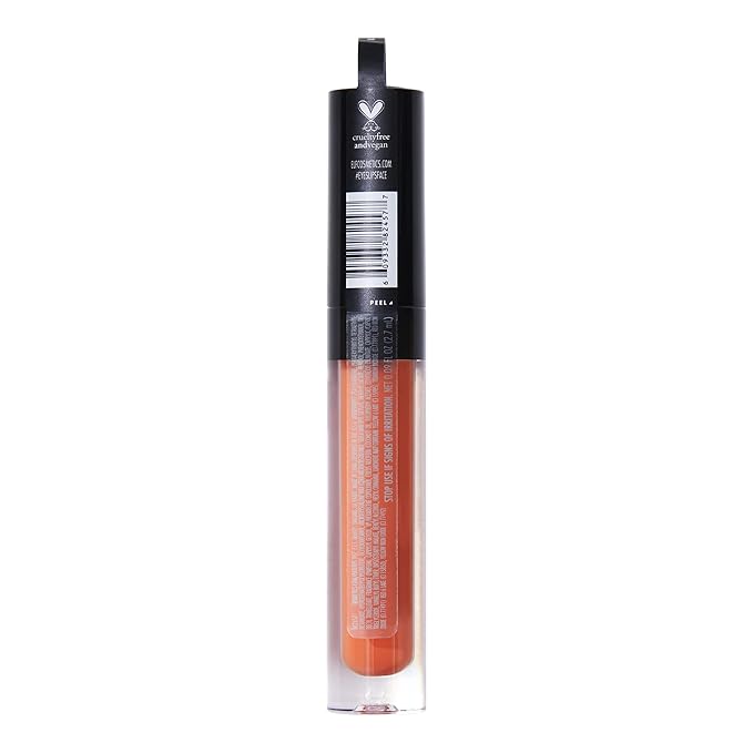 e.l.f. Lip Plumping Gloss, High-Shine Sheer Color, Hydrates & Creates Fuller Lips With Vitamin E, Vegan & Cruelty-Free, Bahama Mama, 0.1 Fl Oz (Pack of 1)