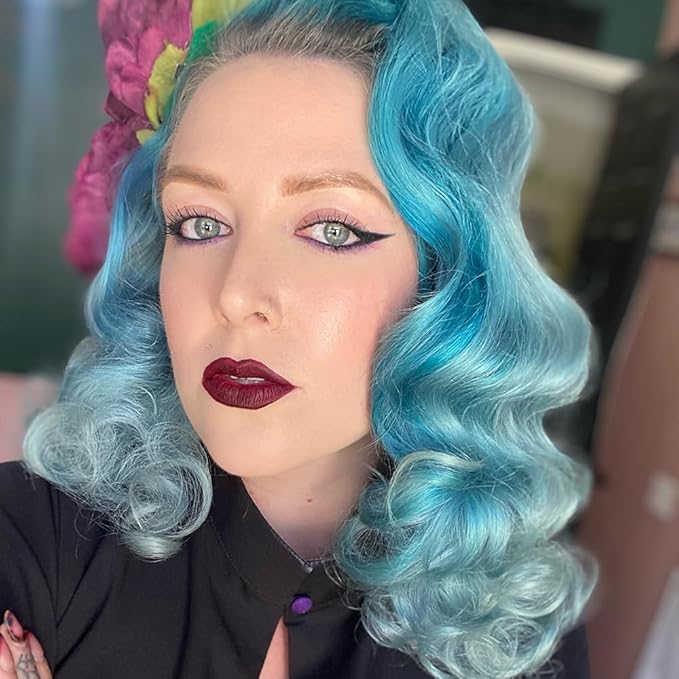 Overtone Daily Color Depositing Conditioner for All Hair: 8oz Temporary Coloring Conditioner with Shea Butter & Coconut Oil, Refresh Color & Prevent Fading, Vegan & Cruelty-Free, Vibrant Teal