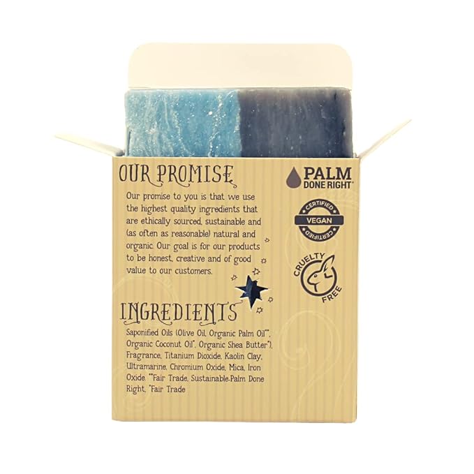 Natural Hidden Gorge Bar Soap - Gentle Cleansing for Sensitive Skin, Fresh - 3 Pack
