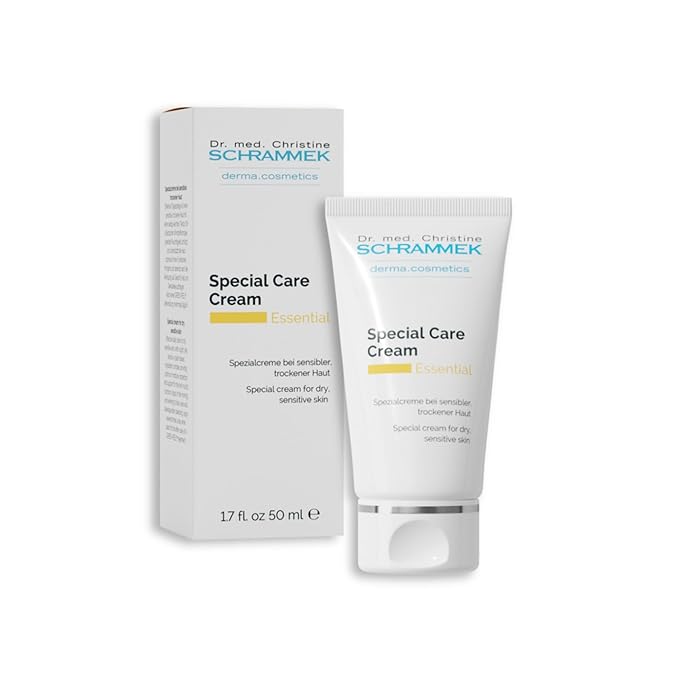 Schrammek Dr Special Care Cream (1.7 fl oz) - Special Cream for Sensitive & Dry Skin - Scientifically Proven - Face Moisturizer - Skin Care