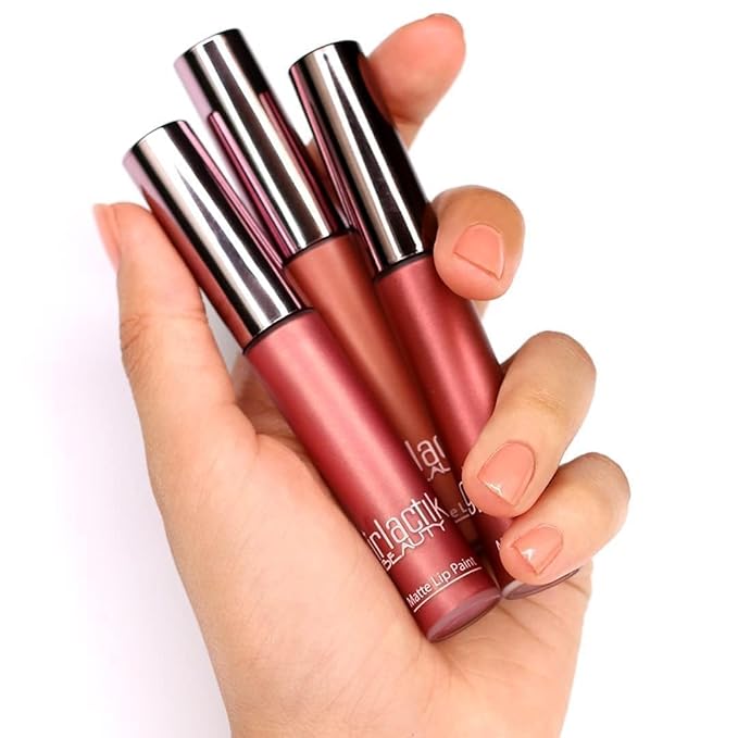 Girlactik Long Lasting Matte Lip Paint Liquid Lipstick in Allure- Long wearing, Smooth Application, Pigmented, Non-Crack Formula, Lightweight, 7.5 ml / .25 oz, (BabyDoll/Shasha)