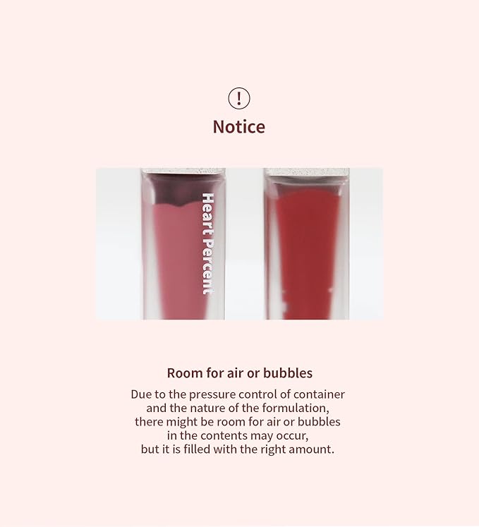 Heart Percent Dote On Mood Blurry Fog Tint, Velvety Matte Soft & Fuzzy Creamy Lightweight Vegan Lip Stains with Personal Color Analysis, #02. Dusty Fig