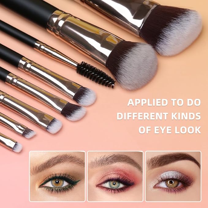 Eyeshadow Makeup Brush Premium Synthetic Contour Brush for Beginner & Professional (Contour Brush)