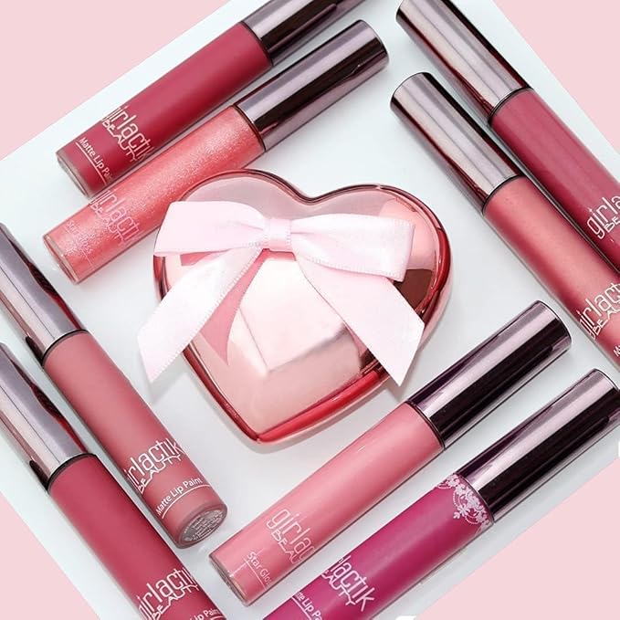 Girlactik Long Lasting Matte Lip Paint Liquid Lipstick in Allure- Long wearing, Smooth Application, Pigmented, Non-Crack Formula, Lightweight, 7.5 ml / .25 oz, (BabyDoll/Shasha)