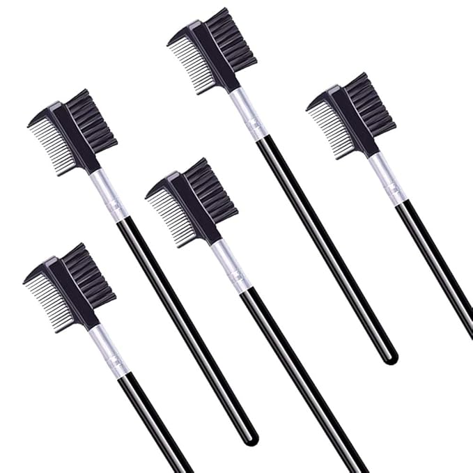 Eyelash Comb and Eyebrow brush, Eyelash Brush Comb Set (1PCS)