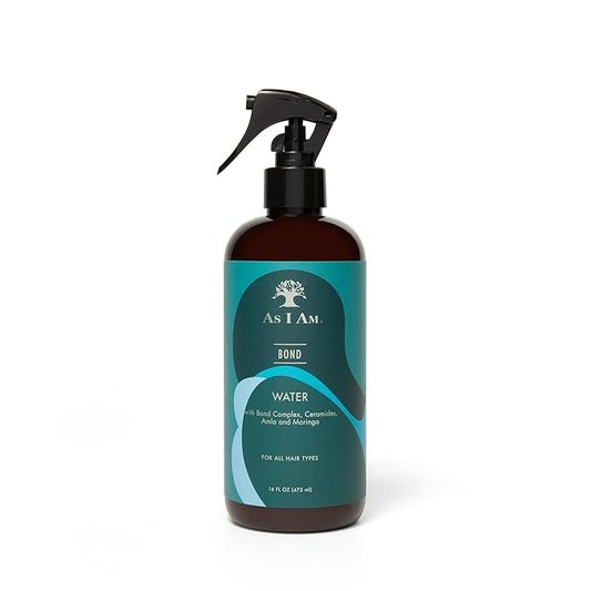 As I Am Bond Water - 16 oz - with Moringa, Amla, & Ceramides - Hair Repair Treatment For Damaged Hair