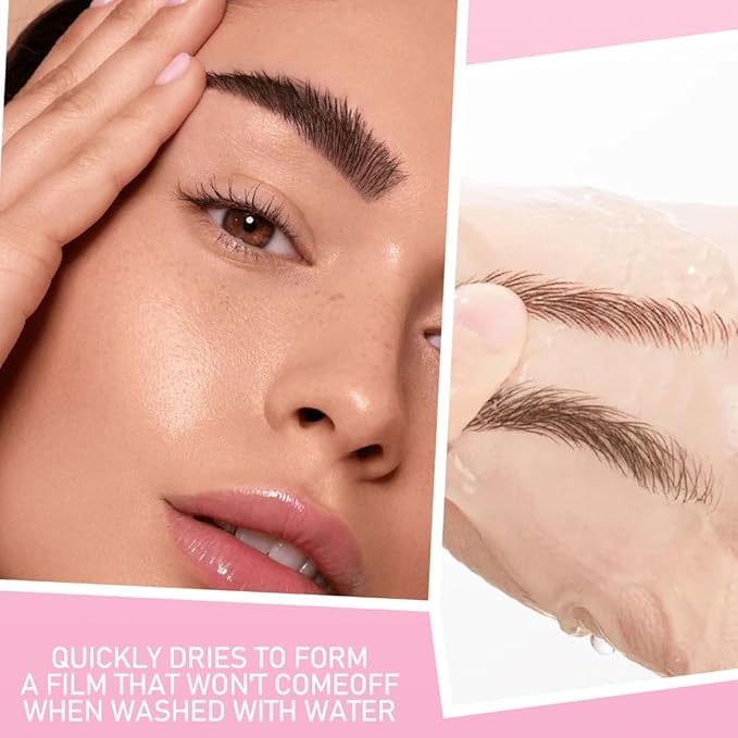 Eyebrow Pen Eyebrow Pencil for Women with Precise Brush-Tip Create Natural Hair-Like Brows Black