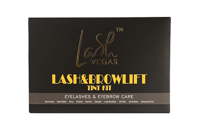 Brow & Eye Lash Lift Kit – Instant Lash Lifting Kit for Thicker Brows – Ideal for Home and Salon Use - Professional Lash Lift Kit - Lasts for 6-8 Weeks
