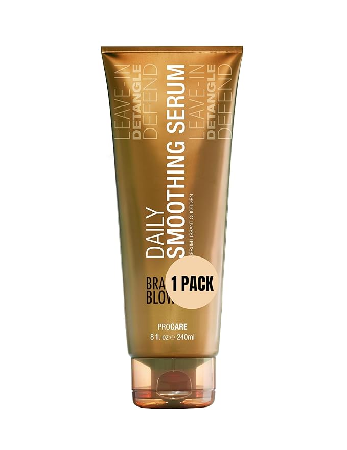 Brazilian Smoothing Serum, Daily Frizz Control & Shine, 8 fl oz