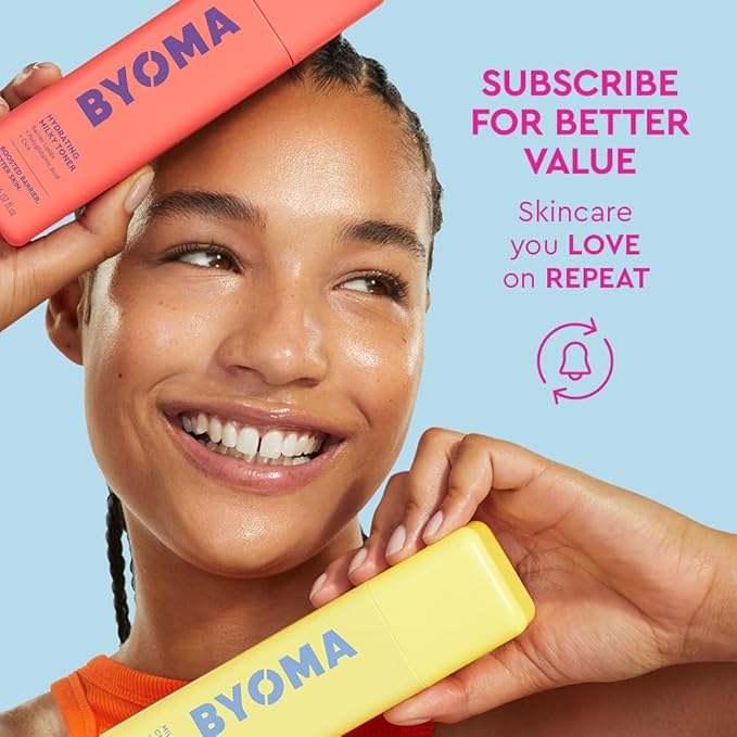 BYOMA Hydrating Milky Toner - Dewy, Ultra Hydrating Toner for Face - Soothes Skin, Locks in Moisture, Reduces Redness - Barrier Repair - 5.07 fl oz