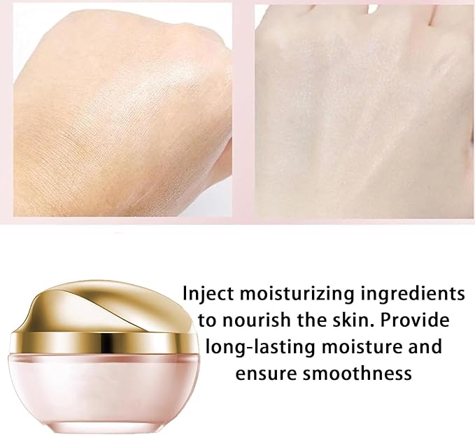XIRUJNFD Moisturizing Brightening Concealer Smooth Tone-Up Cream, Corrector Iluminador Hidratante Crema Tónica, Moisturizer Brightening Concealer Smooth, Crema De Maquillaje (2Pcs)
