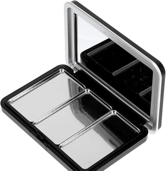 Luxshiny Empty Eyeshadow Palette: Refillable Magnetic Makeup Palette with Mirror for Eyeshadow Powder Blush Lipstick Highlight - Compact Travel Size