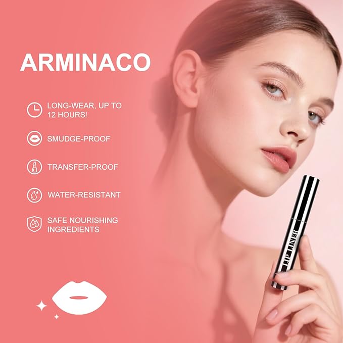 Lip Stain Peel Off - 03 True Red Lip Glaze | Long Lasting Waterproof Tint for Women & Teens | Non-Sticky, Hydrating, Smudge-Proof Bold Red Lip Stain for All-Day Wear