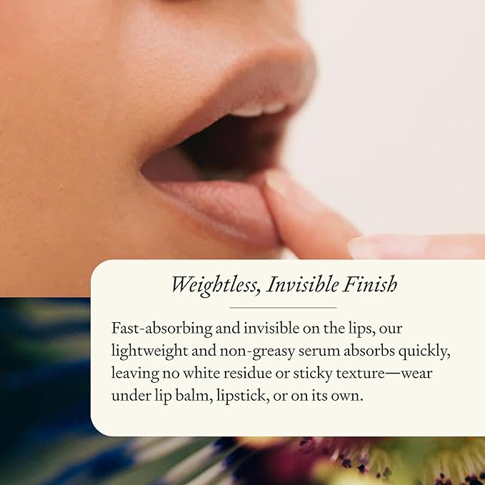Lip Rescue Serum - Plant Flavonoid Complex - Fast-Absorbing - For Cold Sores & Fever Blisters - Rapid Relief & Recovery - Hydrates & Protects Lips - Lightweight Formula - 0.17 fl oz