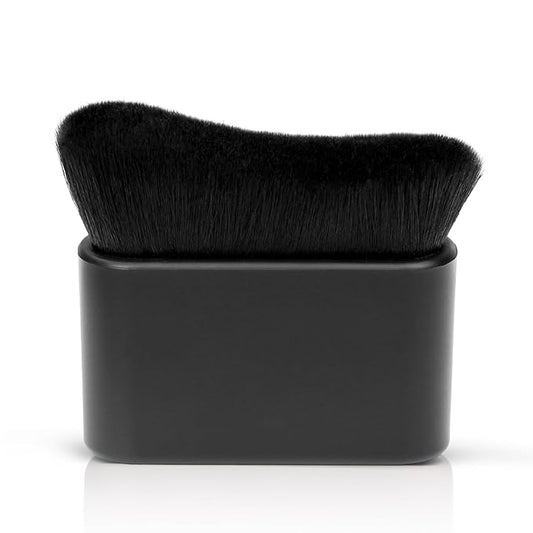 UNIMEIX Self Tanner Brush Sunscreen Body Makeup Brush Kabuki Blend Applicator Spray Tan Blending Beauty Brush for Body Coverage Perfector(Black)