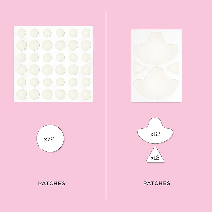 Hanhoo Blemish Patch and T-Zone Pore Patch Bundle, 96 Total Patches, Hydrocolloid Patches for Clogged Pores and Pimples, Shrinks Pimples, Blackhead and Acne Treatment, Korean Skincare