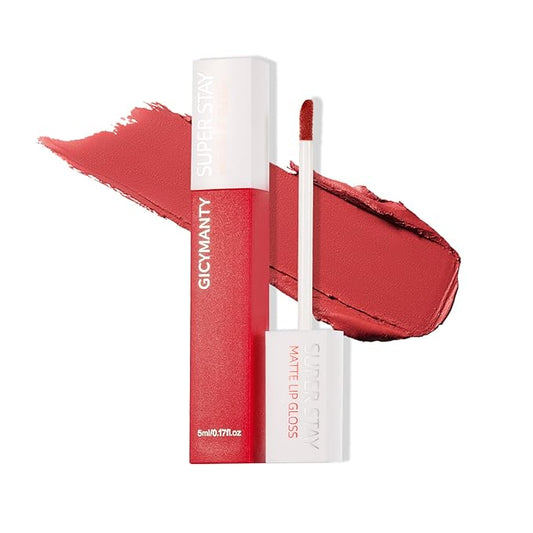 Matte Lip Stain for Women Waterproof, Smooth Texture Lip Tint Non-stick Matt Amber