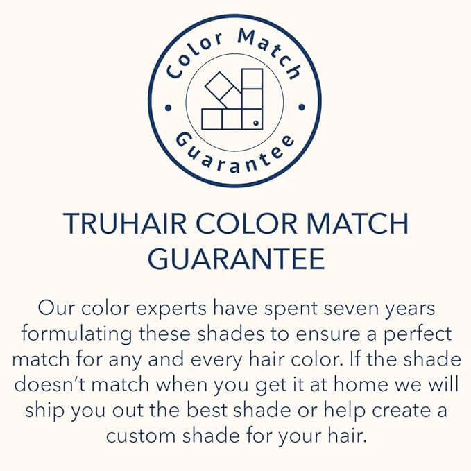TRUHAIR Jumbo Color & Conceal Waterproof Root Touch Up Hair Color for Gray Hair Coverage - Instant Root Cover Up Hair Powder for Women & Men - Bald Spot Concealing, Hairline Filling (Auburn)