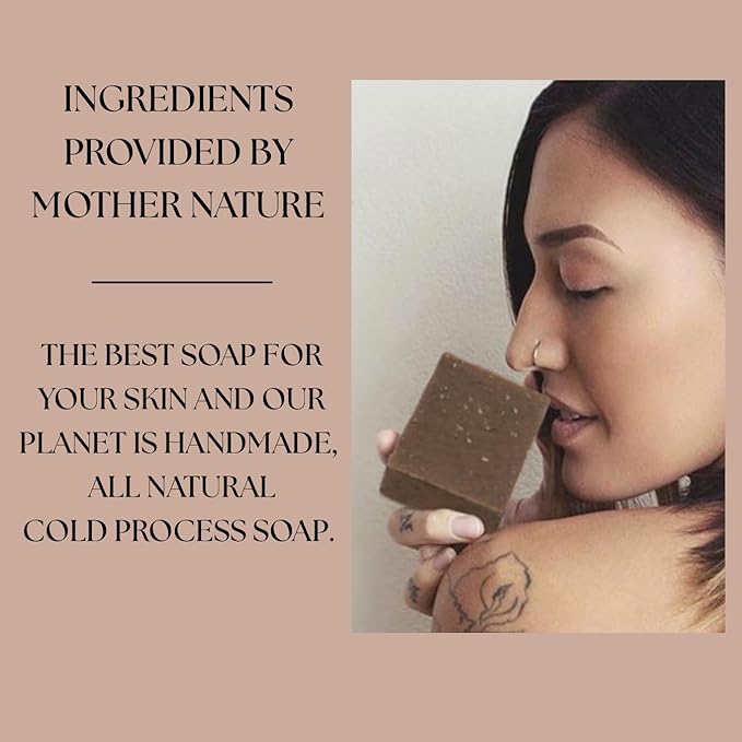 Aspen Kay Naturals Coffee & Oatmeal Exfoliating Soap, Natural and Organic Coffee Scrub. With Organic Shea Butter & Pure Essential Oils. A Wonderful Oatmeal Soap, For Men & Women. (2 pack)