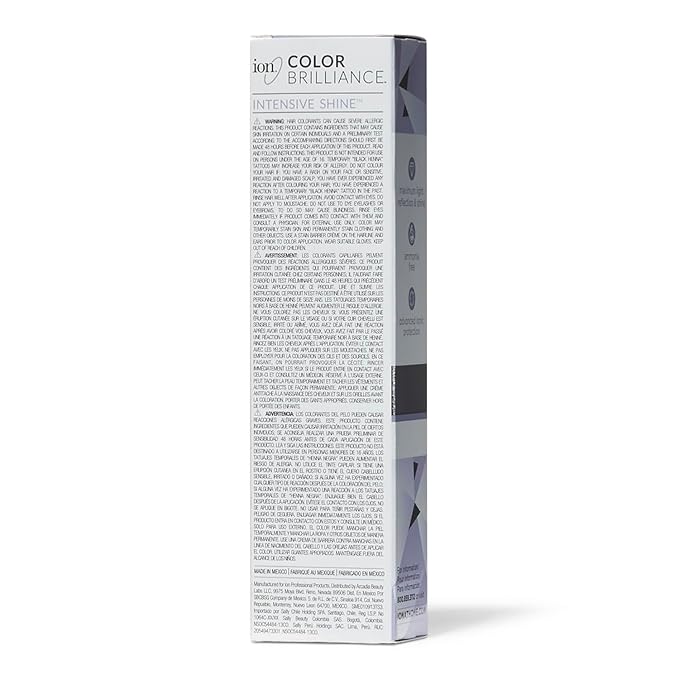 Ion Intensive Shine 00 Clear Demi Permanent Creme Hair Color 00 Clear