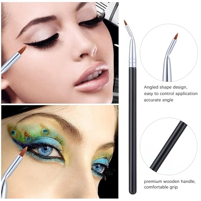 Eyelash Brush Separator with Comb kit, Lash Wand Fan Tool for Eyebrow Application, Prevents Clumping, Easy-to-Use Cosmetic Brush