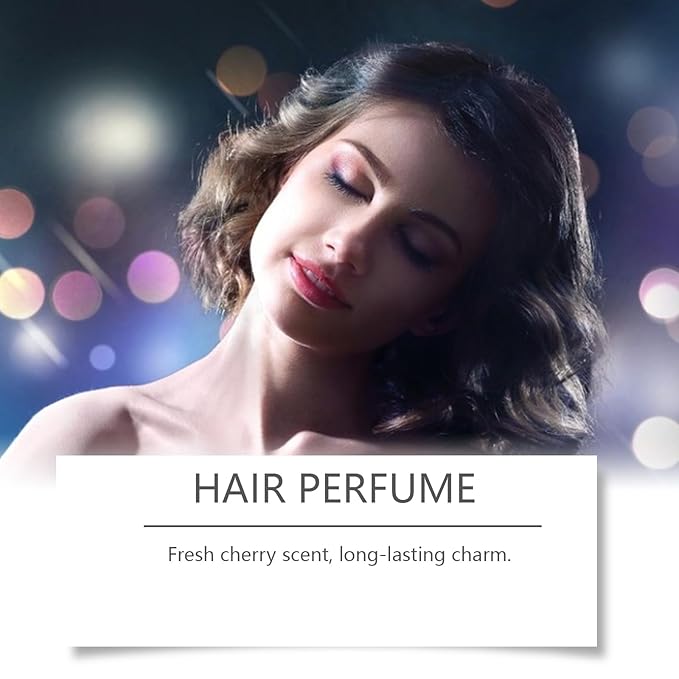 Hair Mist Perfume & Full Body Spray for Women - Cherry Sweet Body Fragrance Mist, Freshen Hair, Body & Pillows, 50mL