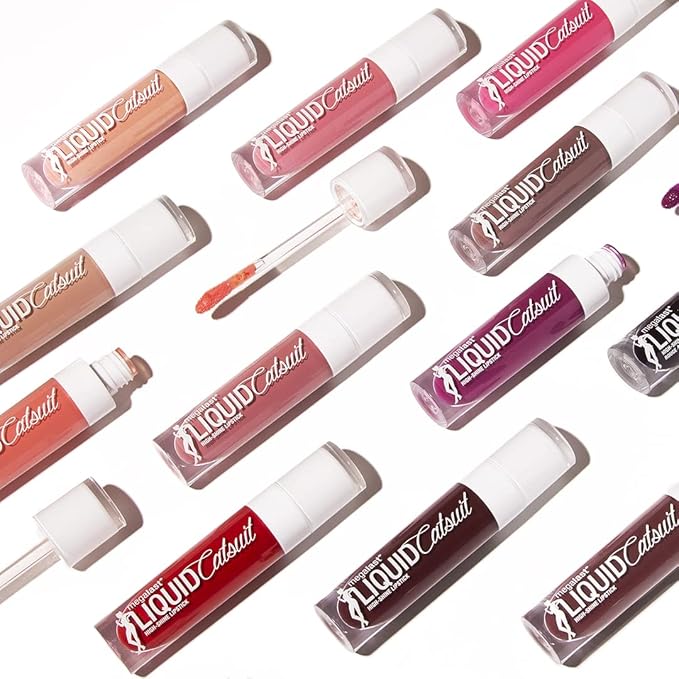 wet n wild Megalast Catsuit Matte Liquid Lipstick, Red Behind the Bleachers | Lip Color Makeup | Moisturizing | Creamy | Smudge Proof