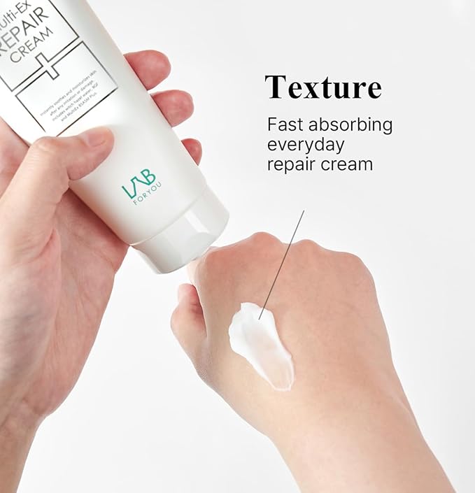 Multi-Ex Repair Cream 50ml – Korean Face Moisturizer with Niacinamide & EGF | Skin Repair Cream for Sensitive Skin | Soothing Facial Moisturizer for Women | Hydrating Moisture