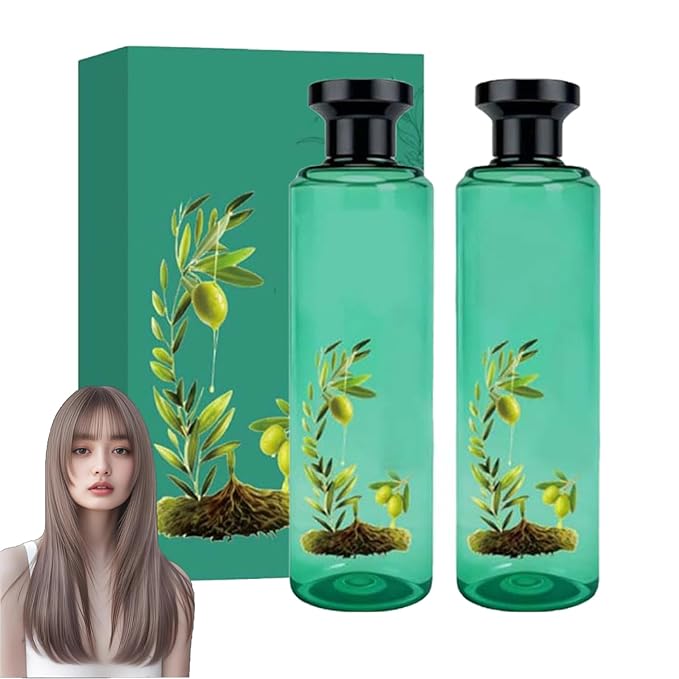 Long-Lasting Botanical Essential Oil Hair Dye,260ML Mild Formula Plant-Based Long Lasting Hair Dye Set(A+B),Plant-Based Hair Color for Gray Coverage,for All Hair Types