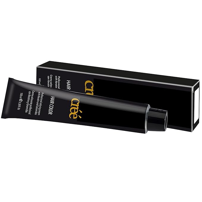 Cree Professional 5.01 - Cold Light Brown Permanent Hair Color - Long Lasting, Rich Vibrant - Gray Coverage 100ml - 3.4 fl.oz.