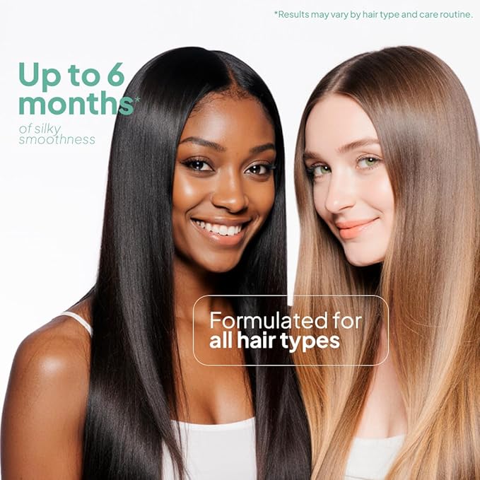 I Belli Capelli Venice Keratina Organica Keratin Hair Treatment, Straightening, Smoothing for All Hair Types (33.8 Fl Oz/1L)