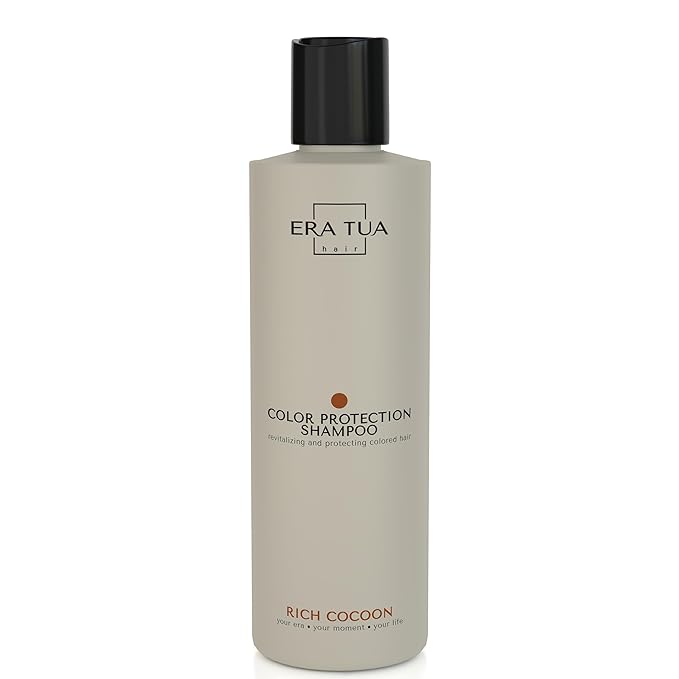 Rich Cocoon Color Protection Shampoo | Dutch Made & Formulated | Color Safe for Color Treated Hair | Premium Cozy Scent of Warm Wood, White Amber & Jasmine | 250 ml