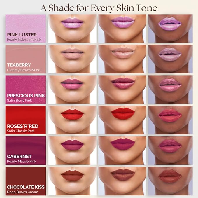 Essence Of Argan Tea Berry Lipstick for Cracked & Dry Lips - 100% Organic Argan & Jojoba Oil, Shea Butter & Aloe Vera - Hydrating Long Lasting Lipstick for Women