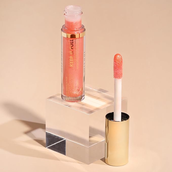 Milani Keep It Full Nourishing Lip Plumper - Natural Luster (0.13 Fl. Oz.) Cruelty-Free Lip Gloss for Soft, Fuller-Looking Lips