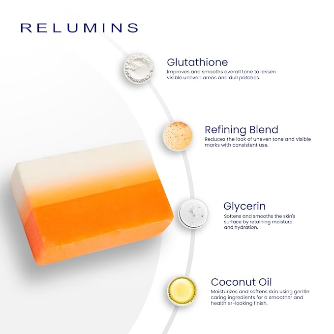 Glutathione Soap Bars – Holidays Deep Cleansing & Hydrating Soap for Smooth, Refreshed Skin – Gentle Exfoliating Formula for Face & Body – 5 x 150g Bars