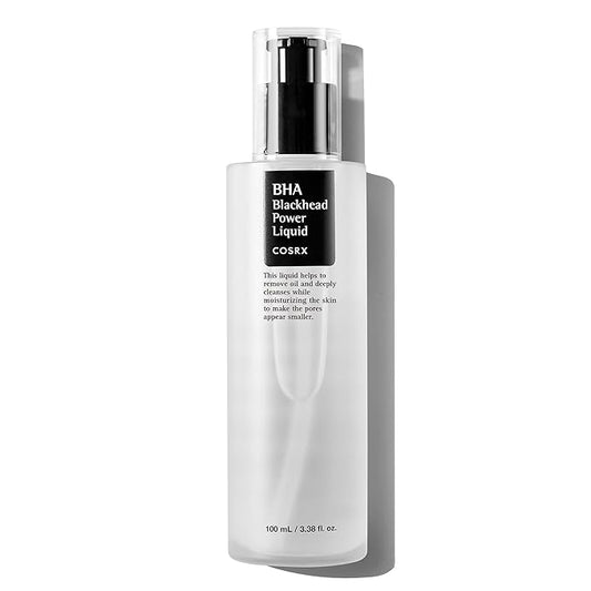 COSRX Niacinamide 2% + BHA 4% Blackhead Exfoliant Toner 3.38 fl.oz / 100ml, Korean Toner, Blackhead Remover, Pore Minimizer for Enlarged Pores, for All Skin Types, Korean Skin Care, Stocking Stuffers