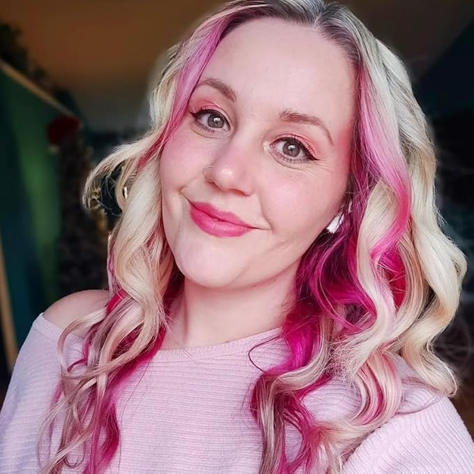 Overtone Semi Permanent Hair Color Conditioner, Pastel Magenta is Magenta Morning, 8 oz, Nourishing, Damage-Free, Color Depositing Mask for All Hair Types with Shea Butter & Coconut Oil, Vegan