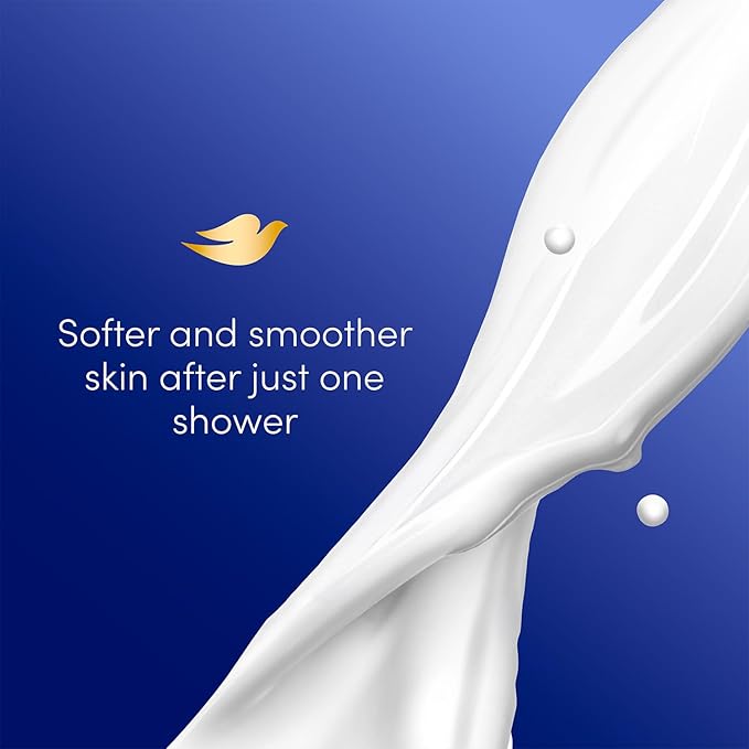 Dove Body Wash 6-Pack – Deeply Nourishing for Softer, Smoother Skin, 25.4 Oz Ea
