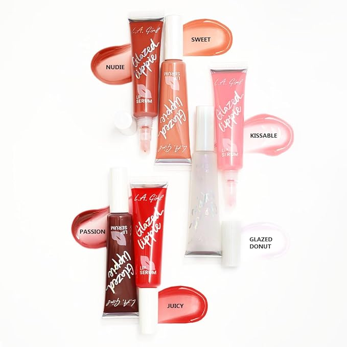 L.A. Girl Glazed Lippie Lip Serum, Kissable GLG953