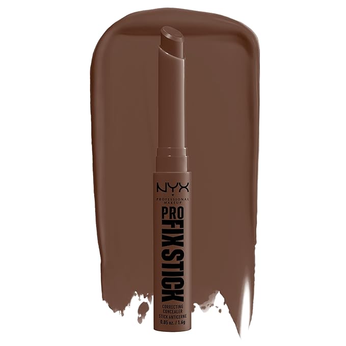 NYX PROFESSIONAL MAKEUP Pro Fix Stick Correcting Concealer, Buildable Medium Coverage Concealer Stick - Walnut