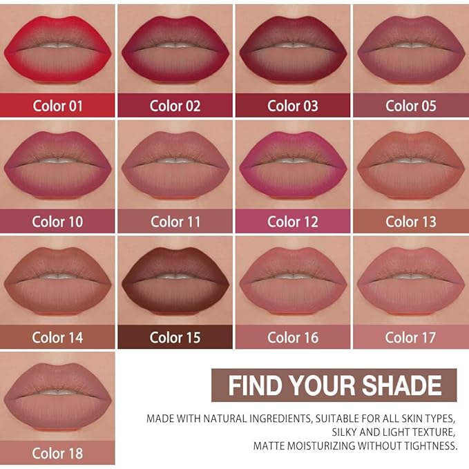 evpct 3Pcs Mauve Antique Dusty Rose Nude Pink Gradient Matte Lipstick Lip Liner Crayon Combo Pencil Set for Women Long Lasting, Cream Lip Liner and Lipstick Combo Makeup，Flawless Gradual Ombre Effect